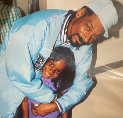 Bing Worthington brother Snoop Dogg with daughter Cori.
